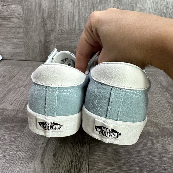 Vans Sports Low Women's size 6 Light Blue Suede Shoes - Picture 6 of 8